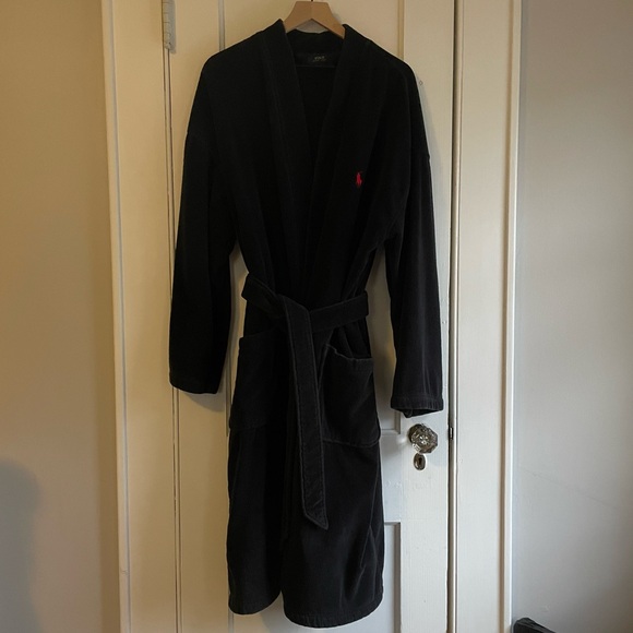 Polo Ralph Lauren Sleepwear Soft Cotton Robe - Picture 8 of 11